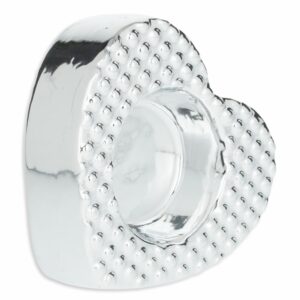 Candelabro Corazón Decorado Bajo KOOME 1 Pieza