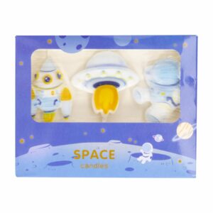 Velas Espacios Astronauta BIRTHDAY CANDLES 1 Pieza