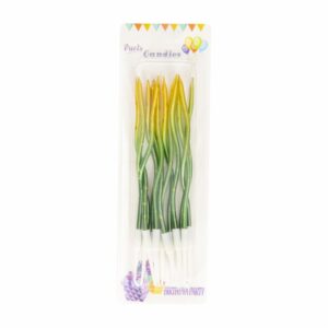 Velas Sticks Colores PARTY CANDLES X 12 Uds