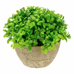 Maceta Decorativa Follaje Verde Artificial DONGZHI 13 Cm