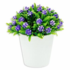 Maceta Decorativa Flores Varios Colores Artificial DONGZHI 13 Cm