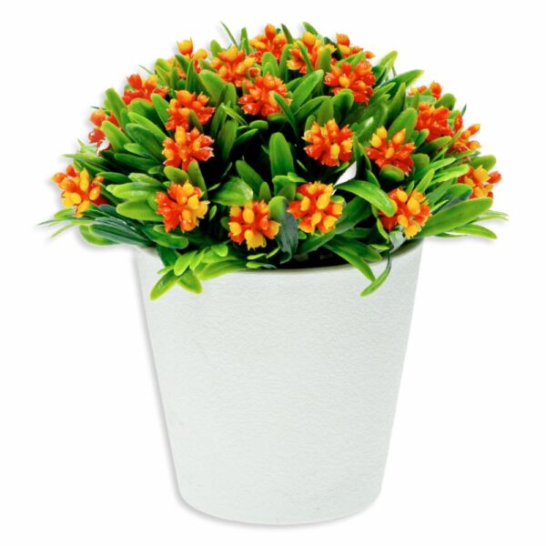 Maceta Decorativa Flores Varios Colores Artificial DONGZHI 13 Cm