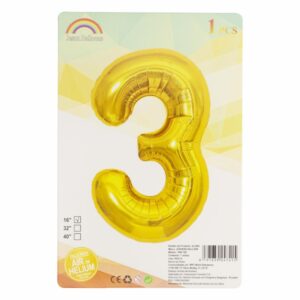 Globo Dorado JASON BALLOONS N°3