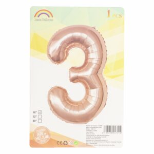 Globo Rosado JASON BALLOONS N°3