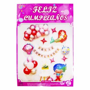 Globo Fiesta Mexicana JASON BALLOONS 51 Piezas