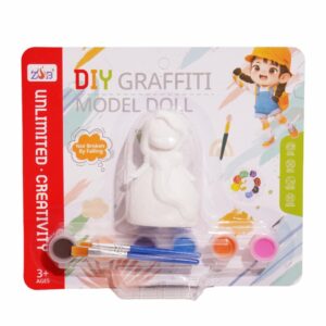 Muñeca Para Pintar Rapunzel KOOME Incluye Accesorios