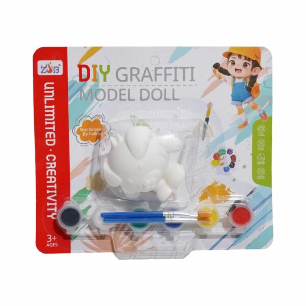 Muñeca Para Pintar Osito KOOME Incluye Accesorios