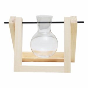 Adorno Decorativo Botella Y Madera SKYLAR 1 Pieza