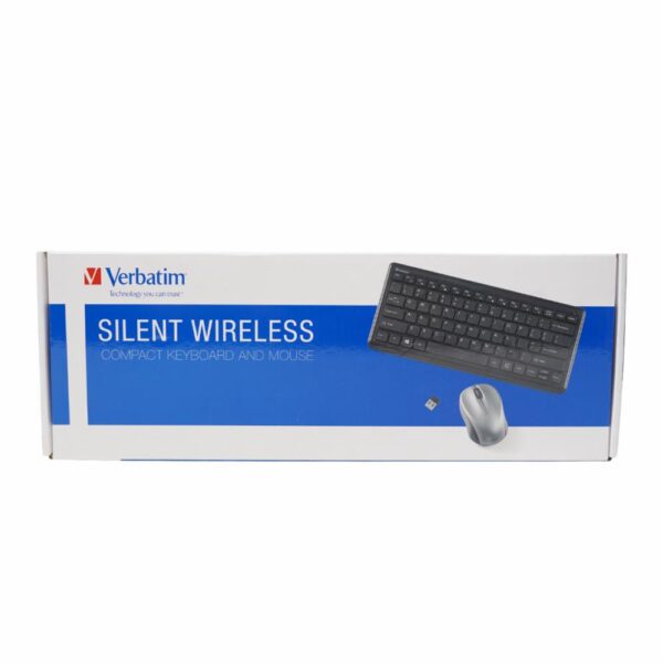 Teclado Con Mouse Silencecieuse Sans Fil VERBATIM Wireless - Imagen 4