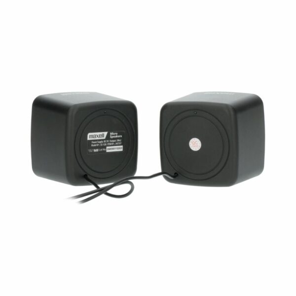 Micro Parlantes SS-120 USB MAXELL Negro - Imagen 2
