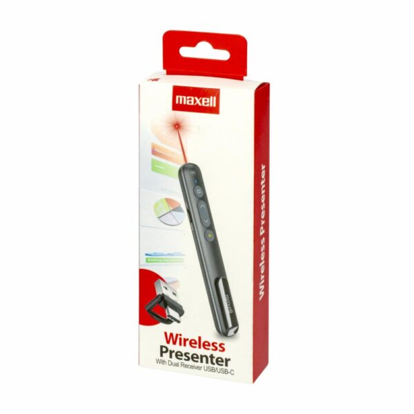 Puntero Laser Presentador USB-C MAXELL Hasta 26 Pies - Imagen 3