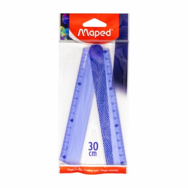 Regla Escolar Plegable Deep Sea MAPED 15/30 Cm