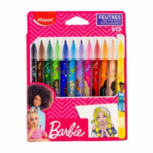 Marcadores Barbie MAPED 12 Piezas