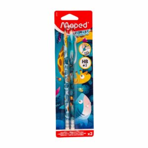 Lápiz De Grafito Jungle Fever MAPED 2 Piezas