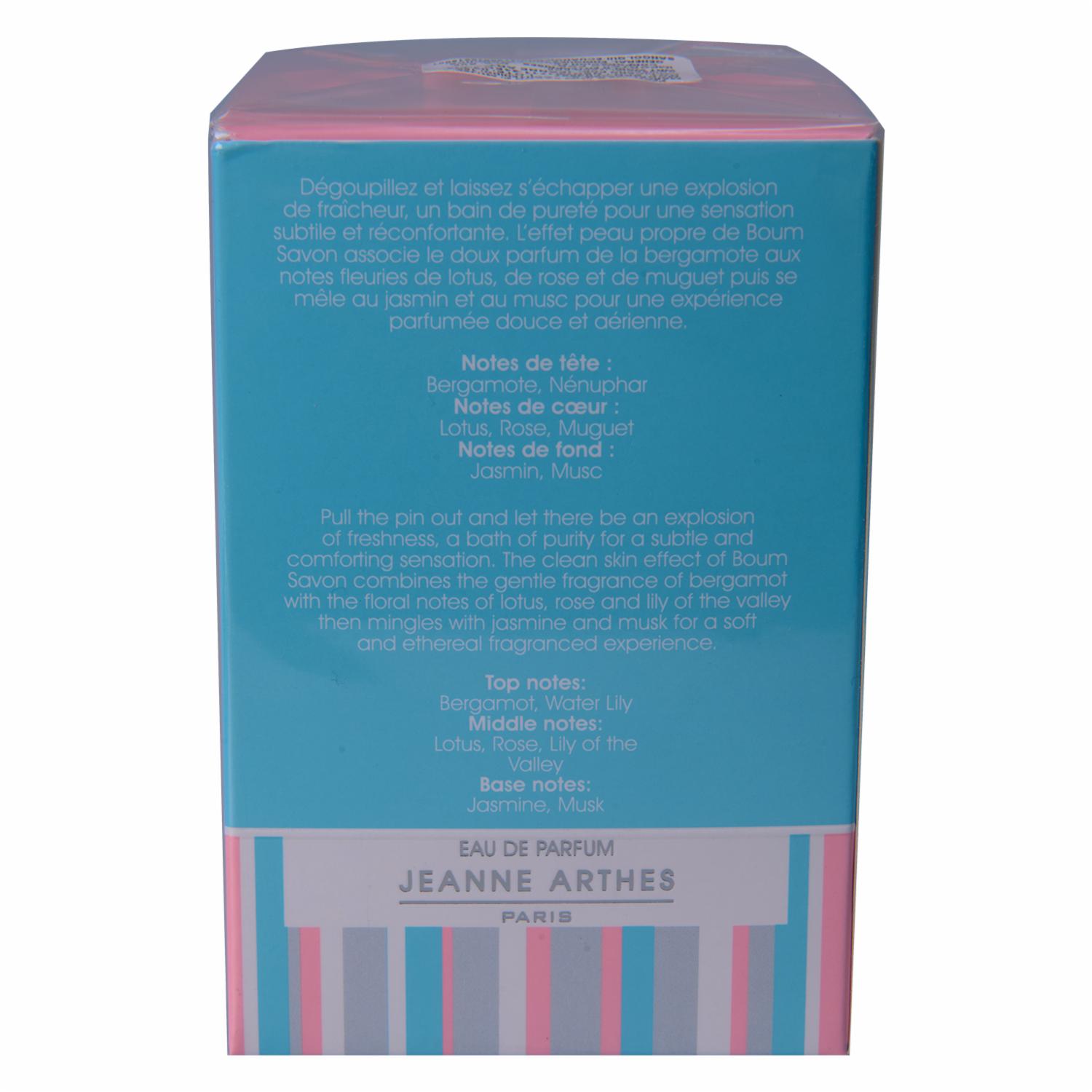 Fragancia Para Dama Boum Savon JEANNE ARTHES EDT 100 Ml - Imagen 2