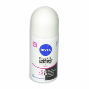 Desodorante Roll On Black&White Clear NIVEA 50 Ml