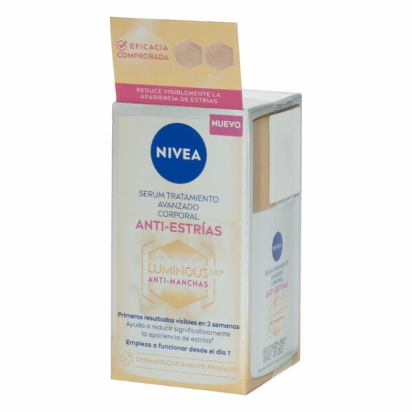 Sérum Corporal Tratamiento Avanzado  Anti-Estrías Lúminous 630 NIVEA 100 Ml - Imagen 2