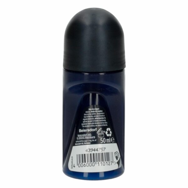 Desodorante En Roll-On Antitranspirante Deep Extreme Black Carbón Para Caballero NIVEA 50 Ml - Imagen 2
