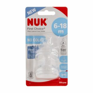 Tetina De Silicona Cereal Nuk NUK 6 A 18 Meses