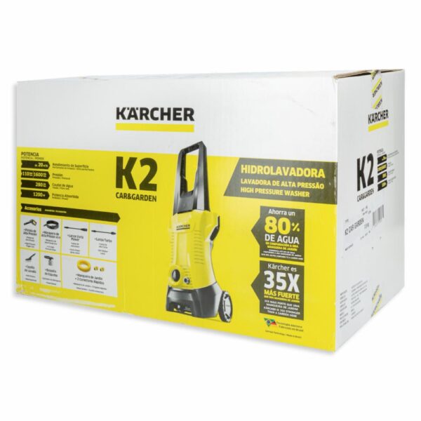 Hidro lavadora De Alta Presión Car& Garden k2 KARCHER 1600 PSI - Imagen 5