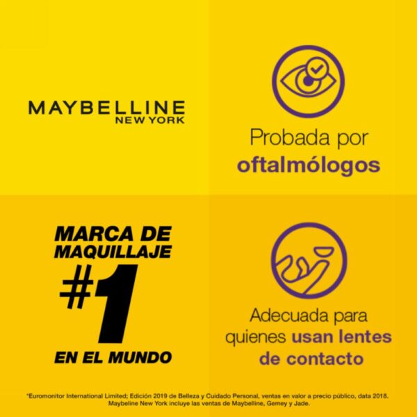 Máscara De Pestañas The Colossal Black Lavable MAYBELLINE L´ORÉAL 9.2 Ml - Imagen 6