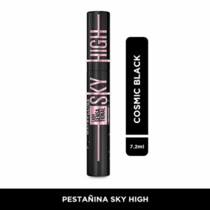Máscara De Pestañas Lash Sensational Sky High Noir Cosmic Black A Prueba De Agua MAYBELLINE L´ORÉAL 7.2 Ml