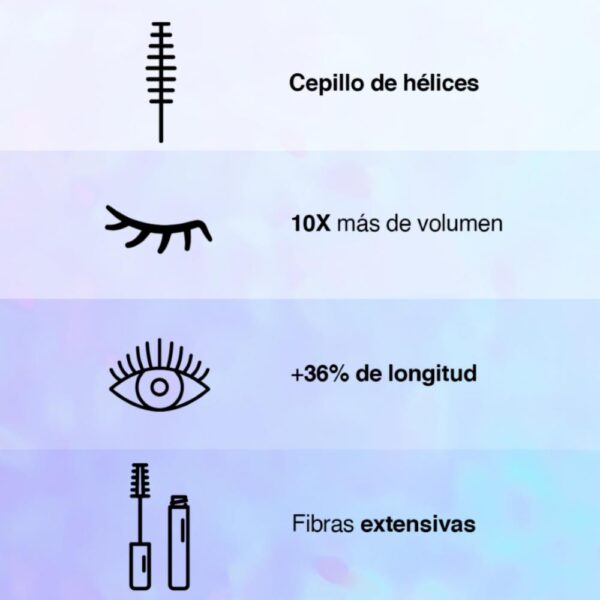 Máscara De Pestañas The Falsies Surreal Black A Prueba De Agua MAYBELLINE L´ORÉAL 10 Ml - Imagen 5