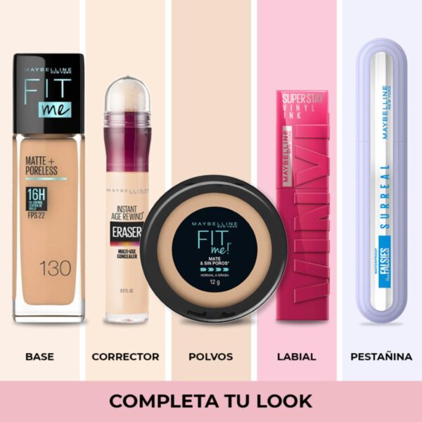 Máscara De Pestañas The Falsies Surreal Black A Prueba De Agua MAYBELLINE NEW YORK 10 Ml - Imagen 7