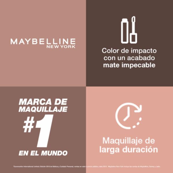 Labial Líquido Super Stay Matte Ink Tono Dreamer MAYBELLINE L´ORÉAL - Imagen 18