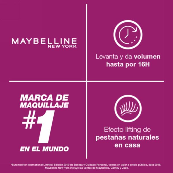 Máscara De Pestañas The Falsies Lash Lift Black Lavable MAYBELLINE L´ORÉAL 10 Ml - Imagen 7