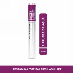 Máscara De Pestañas The Falsies Lash Lift Black A Prueba De Agua MAYBELLINE NEW YORK 10 Ml