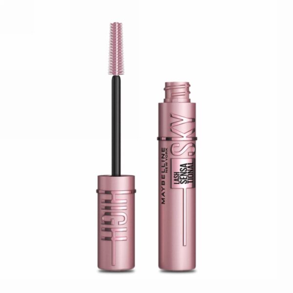 Máscara De Pestañas Lash Sensational Sky High Black Lavable MAYBELLINE L´ORÉAL 7.2 Ml - Imagen 2