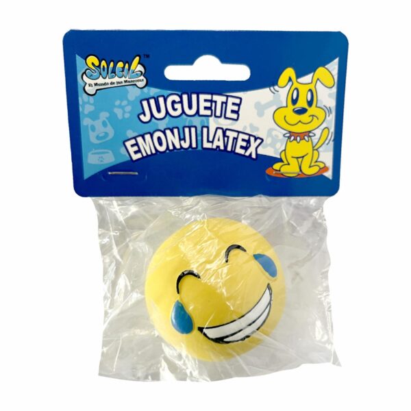 Juguete Emonji Latex SOLEIL TRADING Para Perro