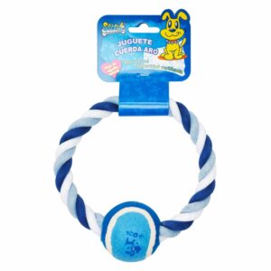 Juguete Cuerda Aro SOLEIL TRADING Para Perro
