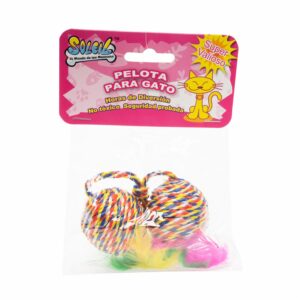 Juguete Pelota De Soga SOLEIL TRADING Para Gato