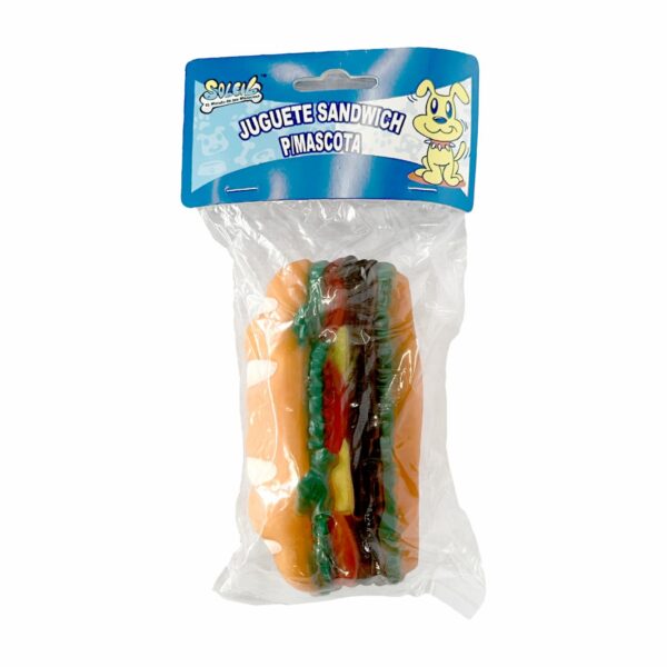 Juguete Sandwich SOLEIL TRADING Para Perro