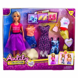 Muñeca De Verano ANLILY Incluye Vestidos