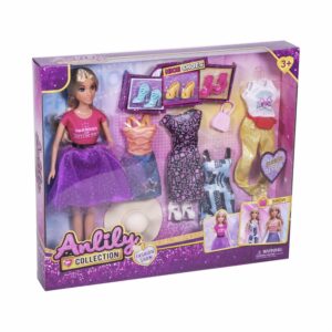 Muñeca De Verano ANLILY Incluye Vestidos