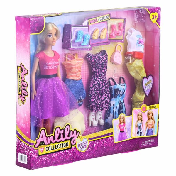 Muñeca De Verano ANLILY Incluye Vestidos - Imagen 2