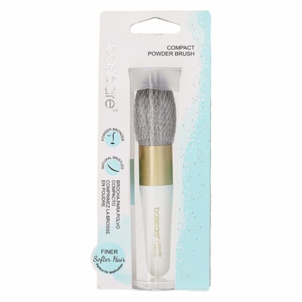 Brocha Compacta BASICARE Con Mango Ergonómico De 12Cm