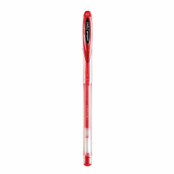 Bolígrafo Roller Signo Gel Rojo UNIBALL 0.5