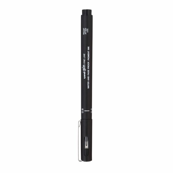 Marcador Pin Fine Line Negro UNIBALL 0.8