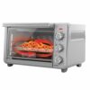 Horno Tostador Eléctrico Freidora De Aire, 2 En 1 Hornea Y Fríe Con Aire BLACK & DECKER 0,7 Pies