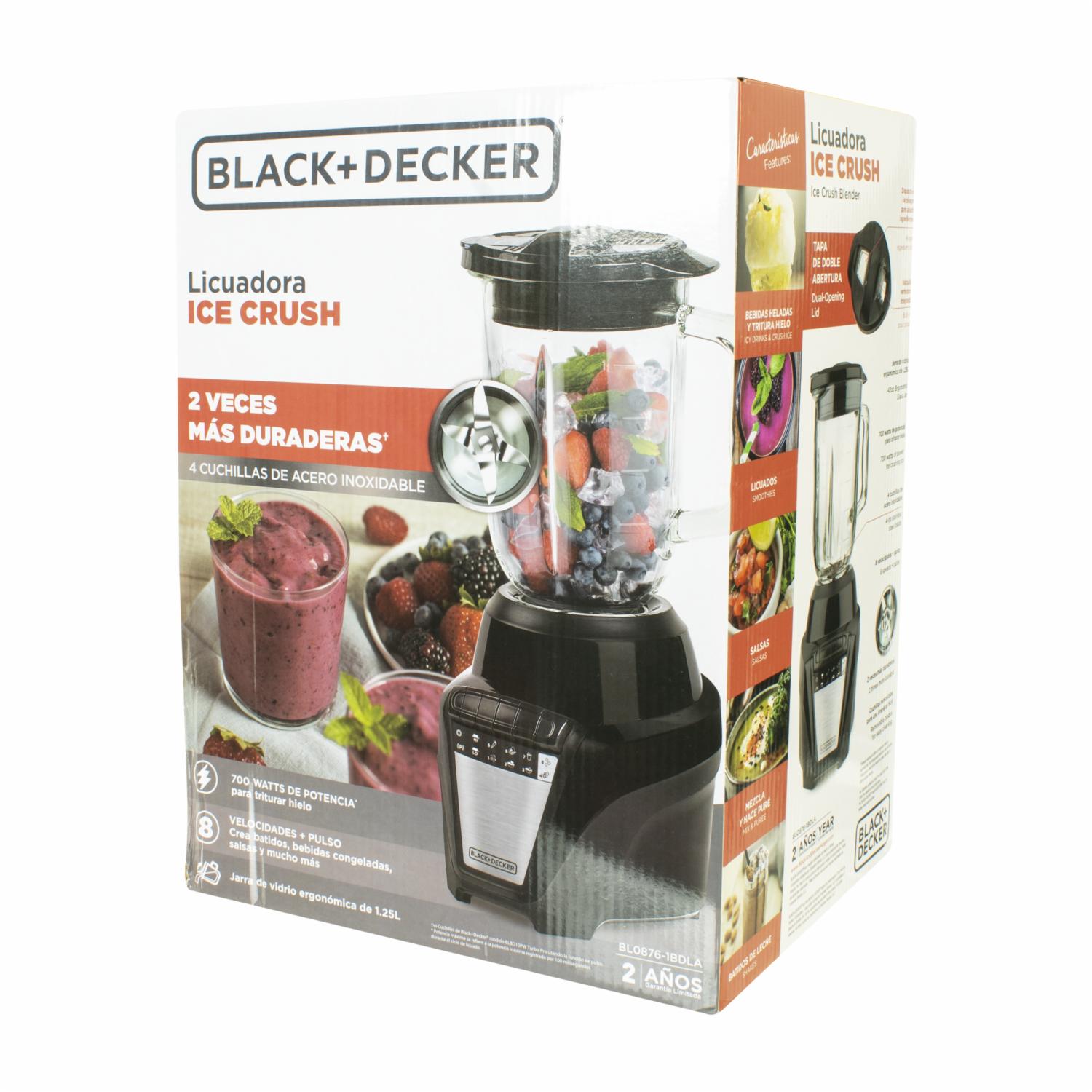 Licuadora 700W BL0876-1BDLA BLACK & DECKER 8 Velocidades
