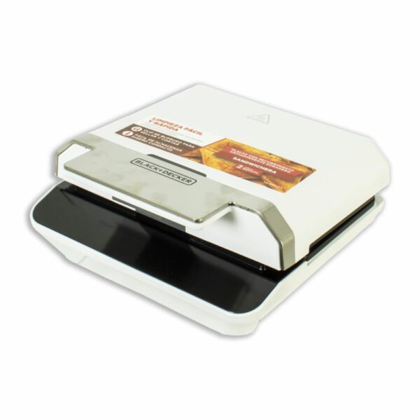 Sanduchera Easy Clean SM602F-1WDLA BLACK & DECKER 2 Panes - Imagen 2