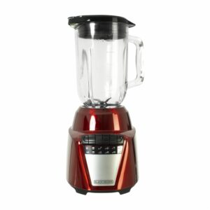 Licuadora Vaso De Vidrio BL0876-2RDLA BLACK & DECKER 8 Velocidades