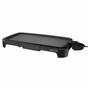Plancha Asadora Con Recubrimiento Antiadherente Y Canal Para Eliminar La Grasa BLACK & DECKER 110w