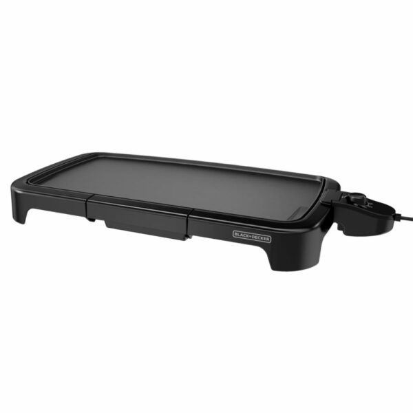 Plancha Asadora Con Recubrimiento Antiadherente Y Canal Para Eliminar La Grasa BLACK & DECKER 110w