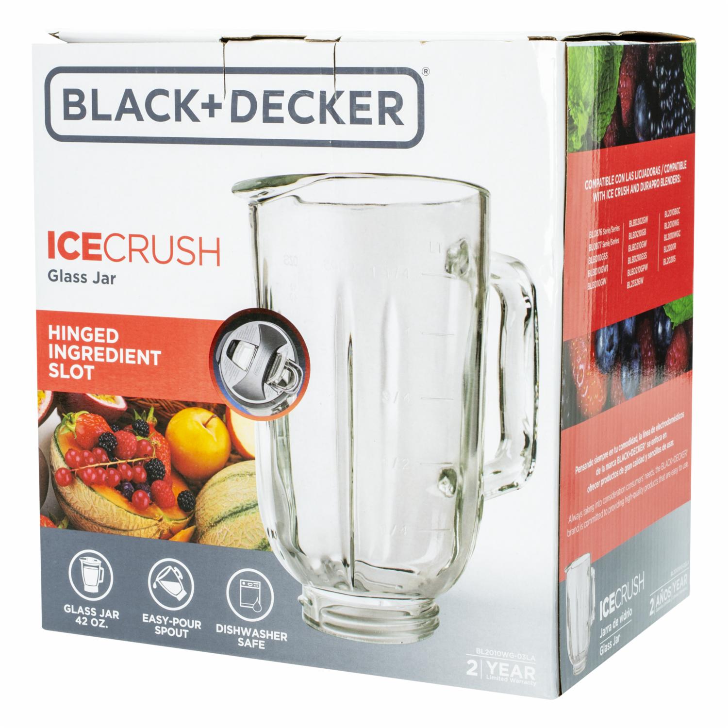 Vaso De Licuadora Vidrio BLACK & DECKER Unidad