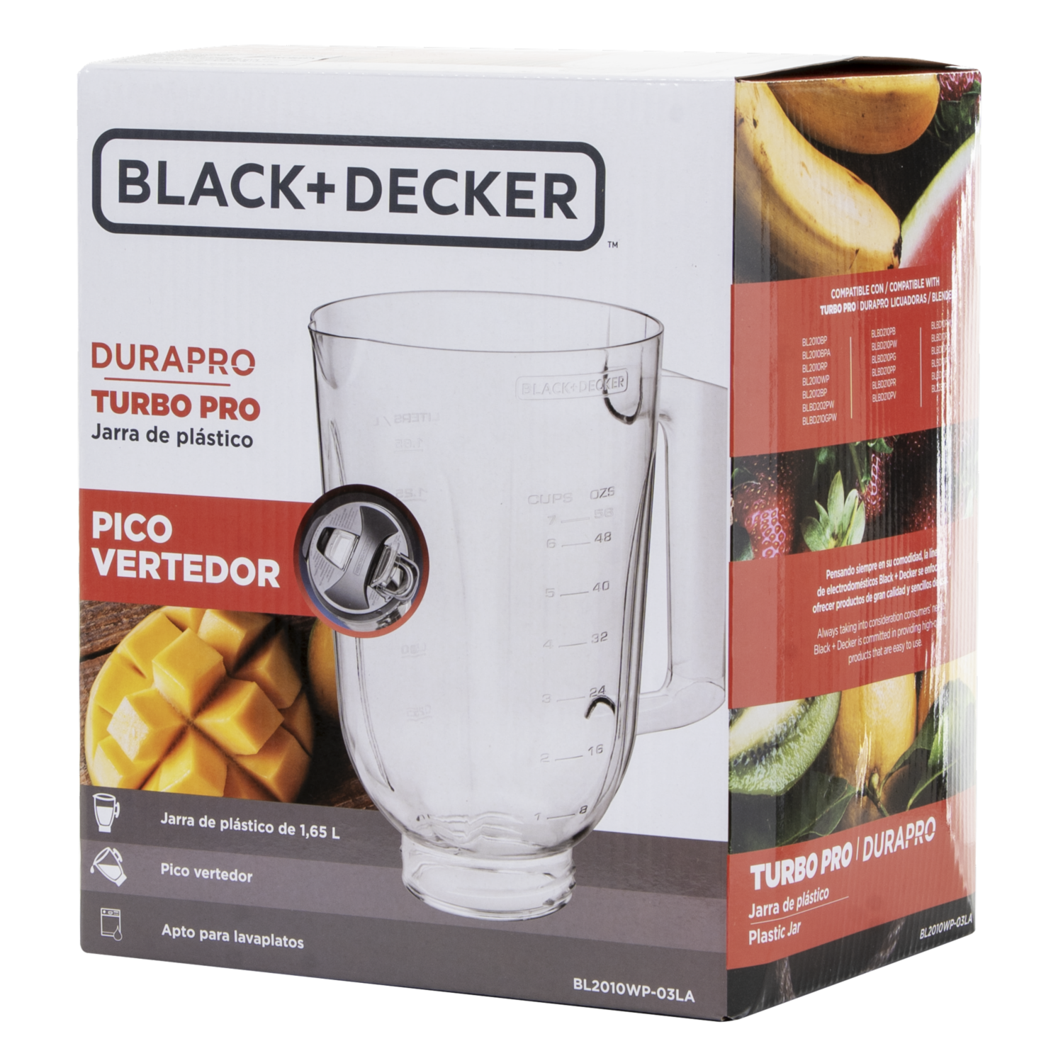 Jarra De Licuadora De Plástico BLACK & DECKER 1500 Ml
